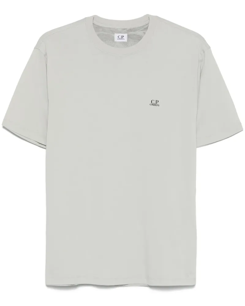 C.P. Company T-Shirt mit Goggles-Print - Grau Grau