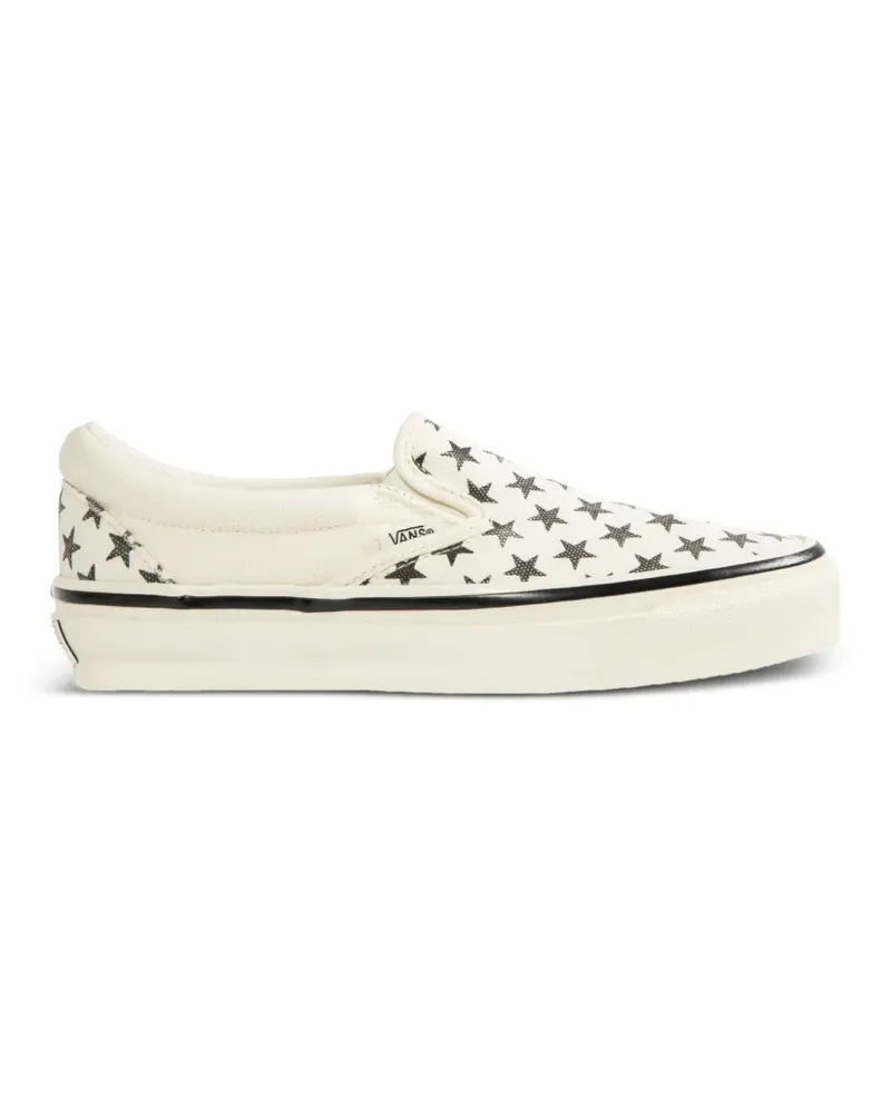 Vans Classic Premium 98 star-print slip-on sneakers - Nude Nude