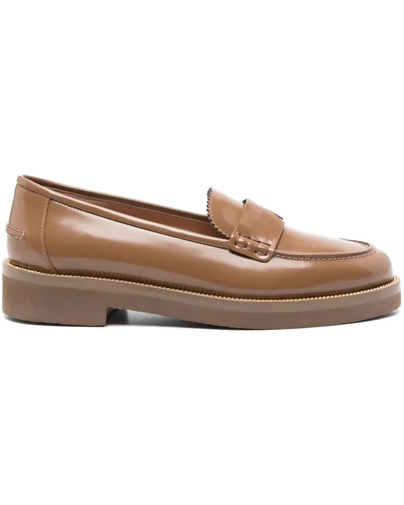 Aquazzura Aqua Loafer - Braun Braun