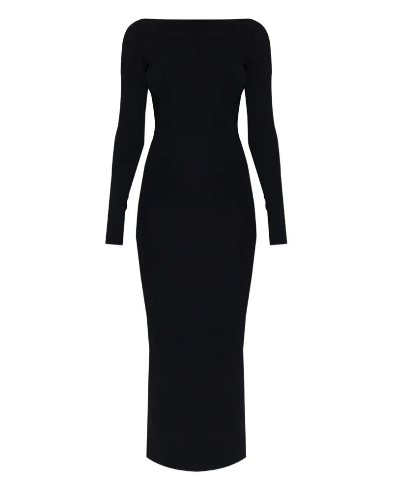 Entire Studios Midikleid mit langen Ärmeln - Schwarz Schwarz