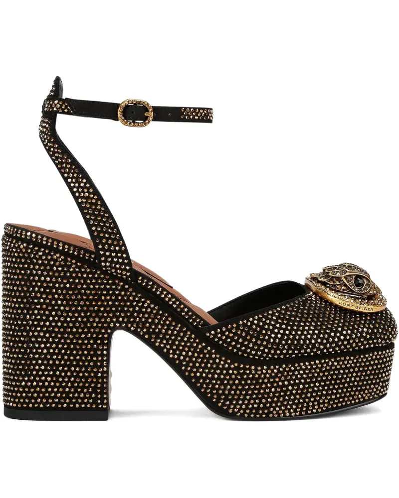 Kurt Geiger Sandalen mit Kristallen 105mm - Gold Gold