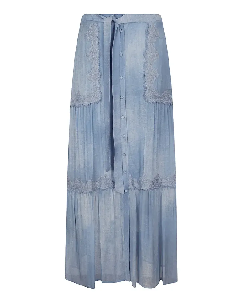 Ermanno Scervino Rock mit Spitze - Blau Blau