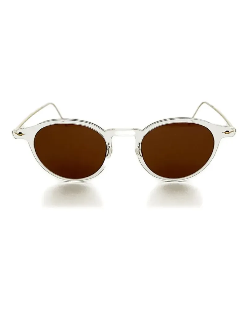 Lindberg round-frame sunglasses - Weiß Weiß