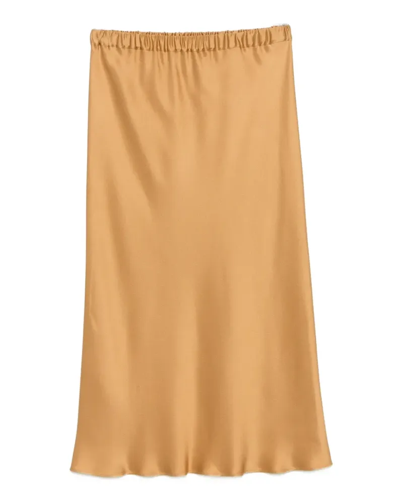 Antonelli Firenze Orinoco elastic-waistband midi skirt - Gelb Gelb