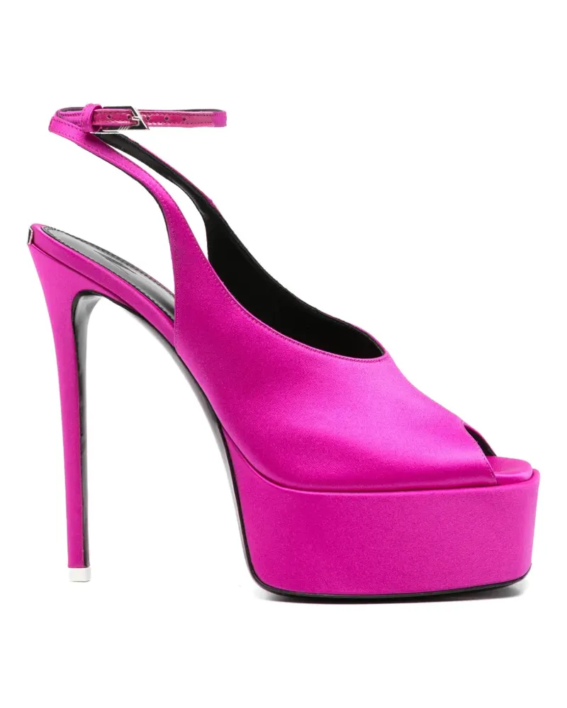 ATTICO Ornella Plateau-Sandalen - Rosa Rosa