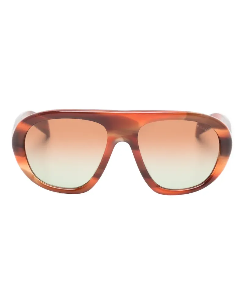 Prada round-frame sunglasses - Braun Braun