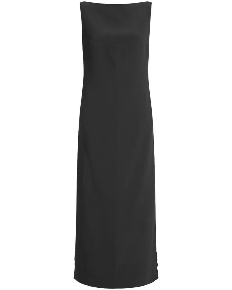 16ARLINGTON Veli Midikleid - Schwarz Schwarz