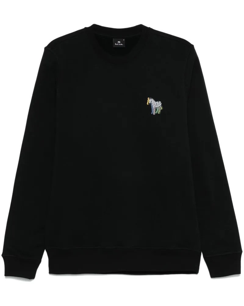 Paul Smith Sweatshirt mit Zebra-Print - Schwarz Schwarz