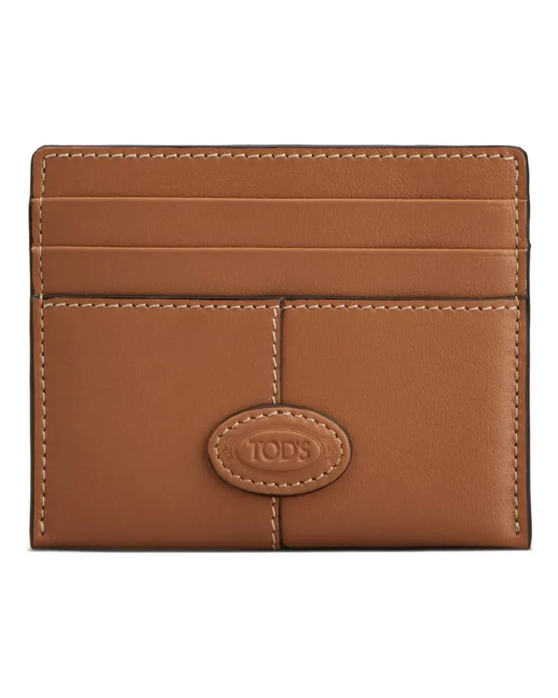 TOD'S Klassisches Kartenetui - Braun Braun