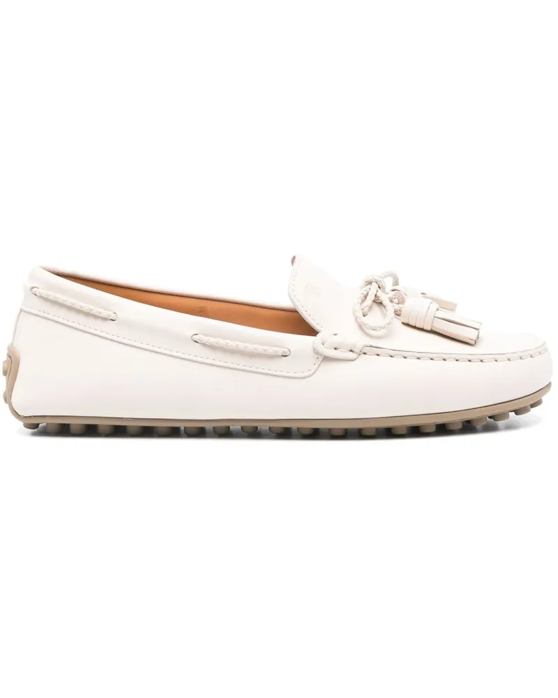 TOD'S Loafer mit Quasten - Nude Nude