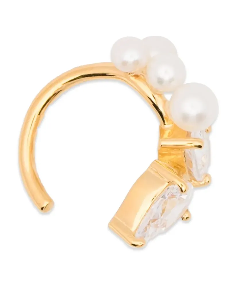 Completedworks Chasing Shadows embellished ear cuff - Gold Gold