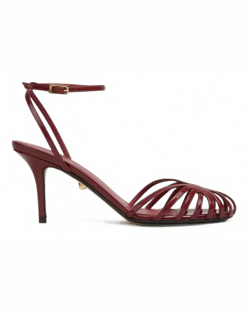Alevì Blake Sandalen aus Leder - Rot Rot