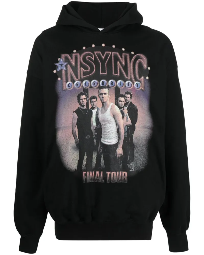 1989 STUDIO Nsync Final Tour Hoodie Schwarz