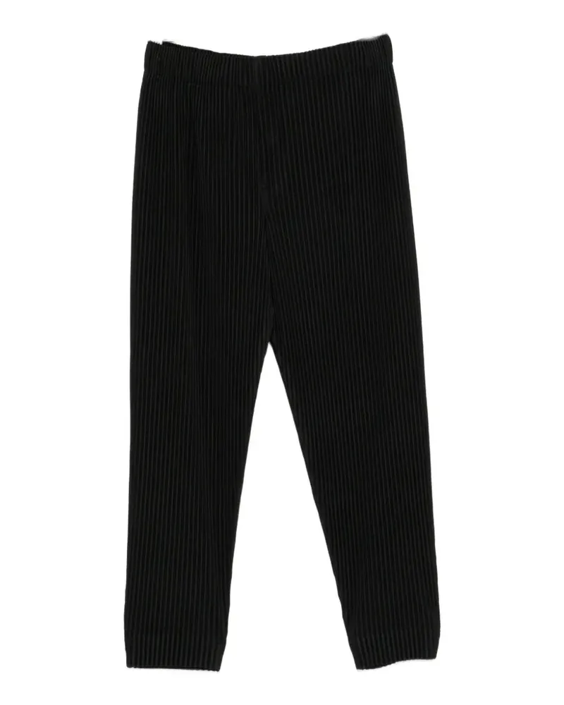 Issey Miyake pleated trousers - Schwarz Schwarz