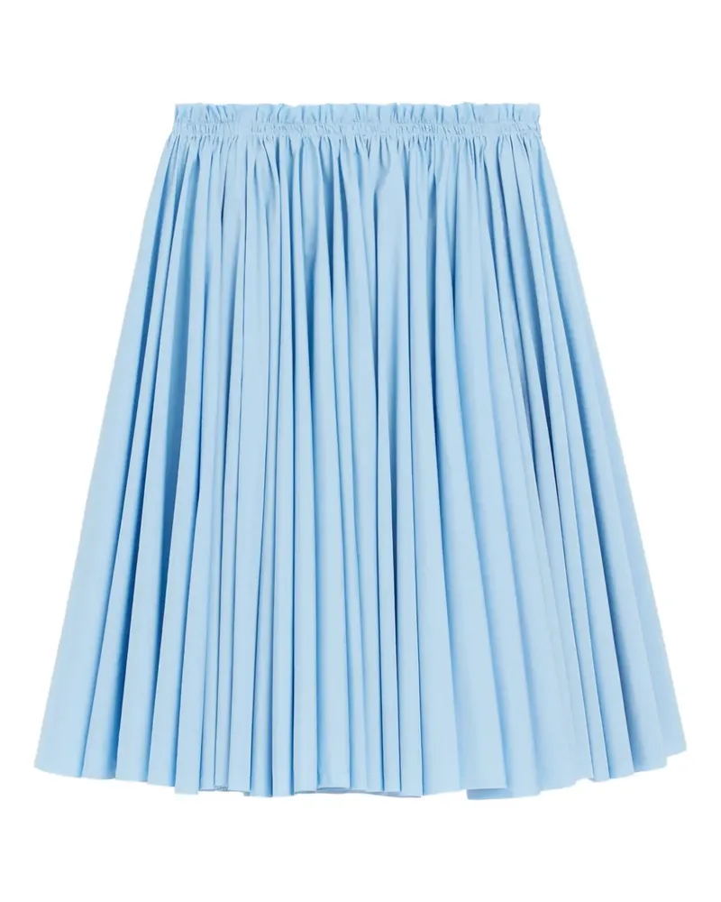 AMI Paris Midirock in A-Linie - Blau Blau