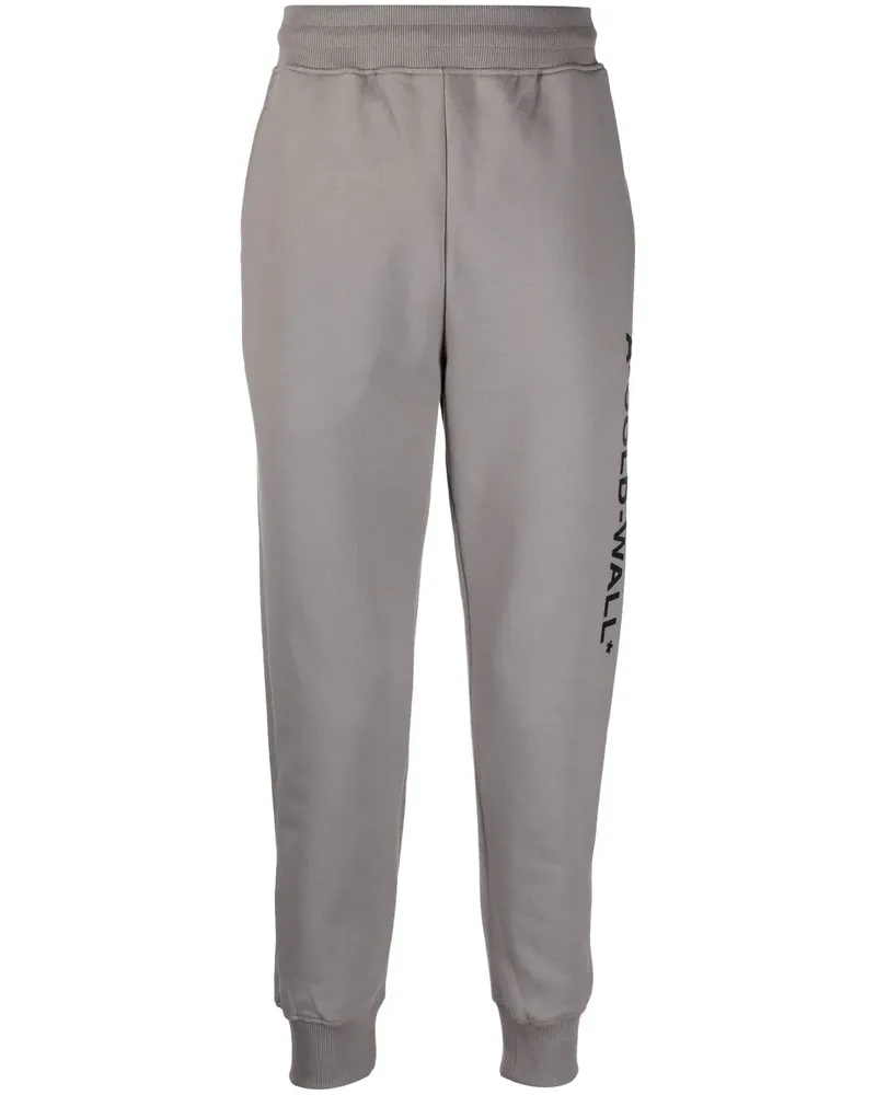ACW* Jogginghose mit Logo-Print - Grau Grau
