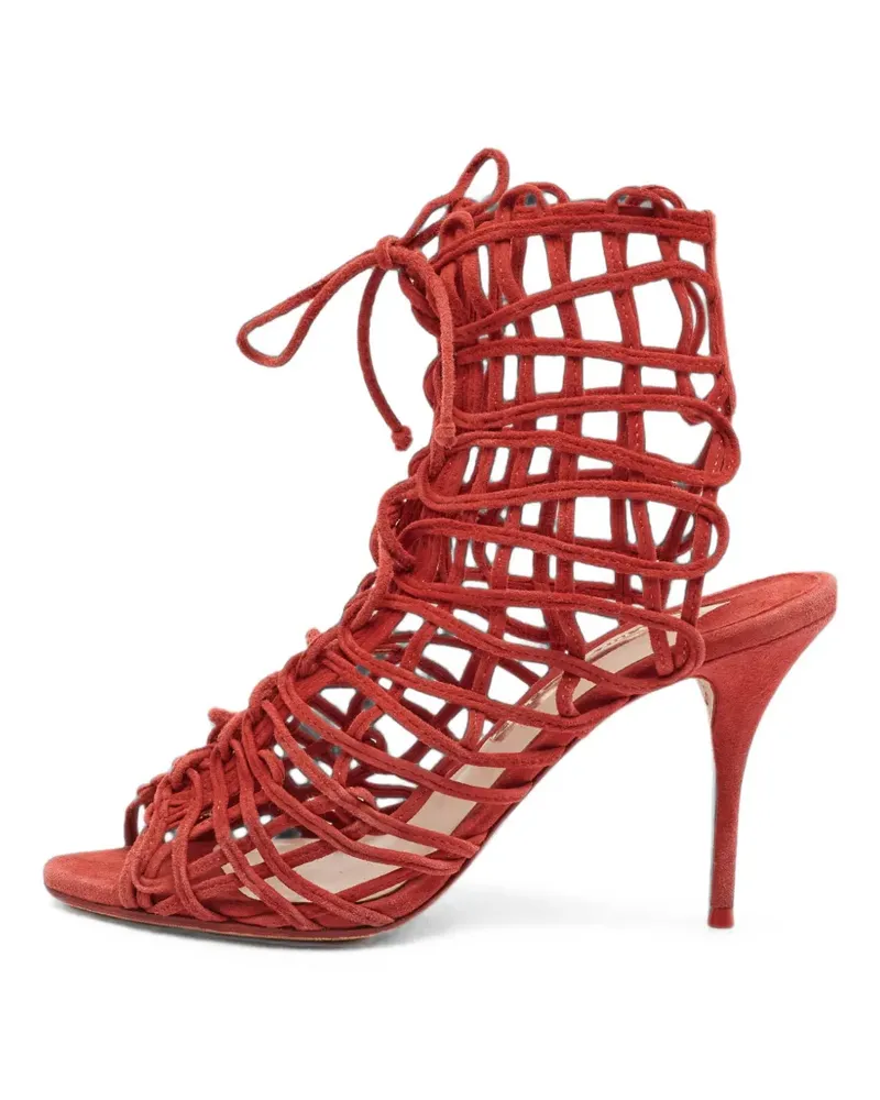 Sophia Webster Delphine Sandalen - Rot Rot
