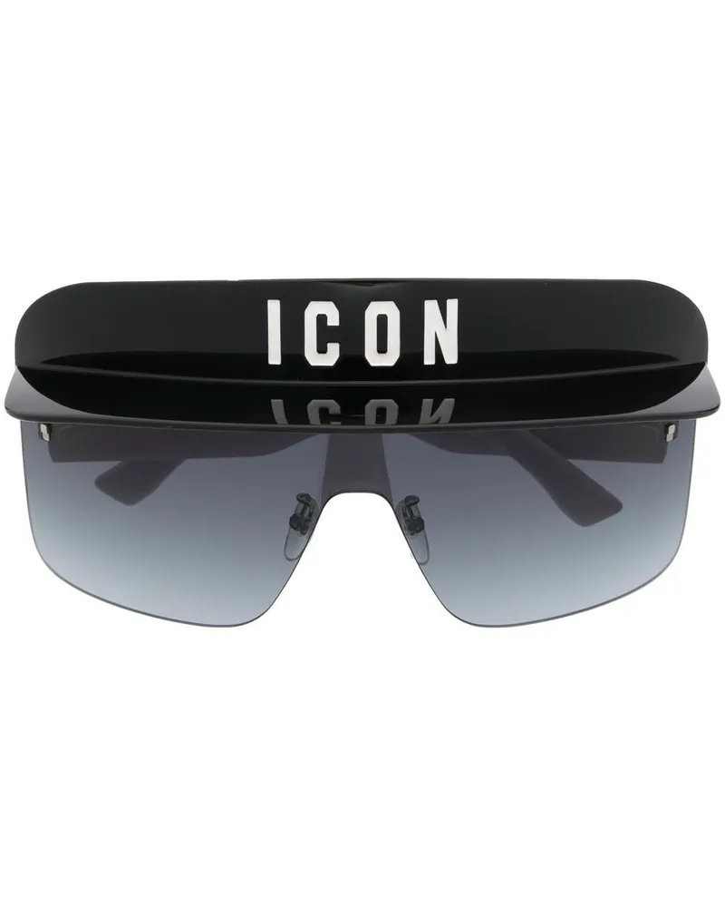 Dsquared2 Sonnenbrille im Oversized-Look Schwarz