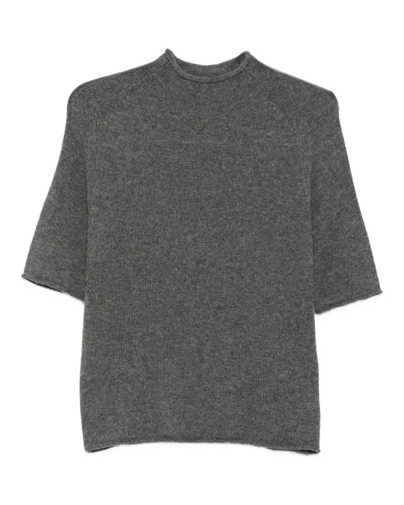 Luisa Cerano short-sleeve sweater - Grau Grau