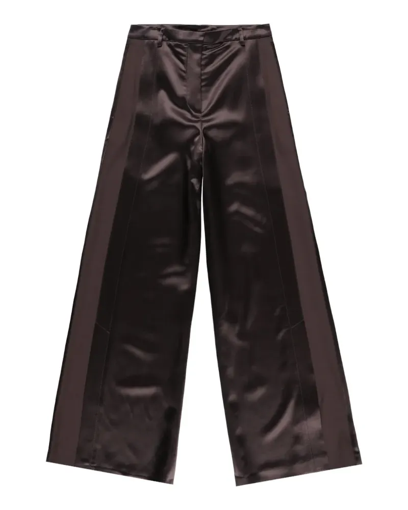 TWP Taite Hose mit Seiteneinsätzen - Braun Braun