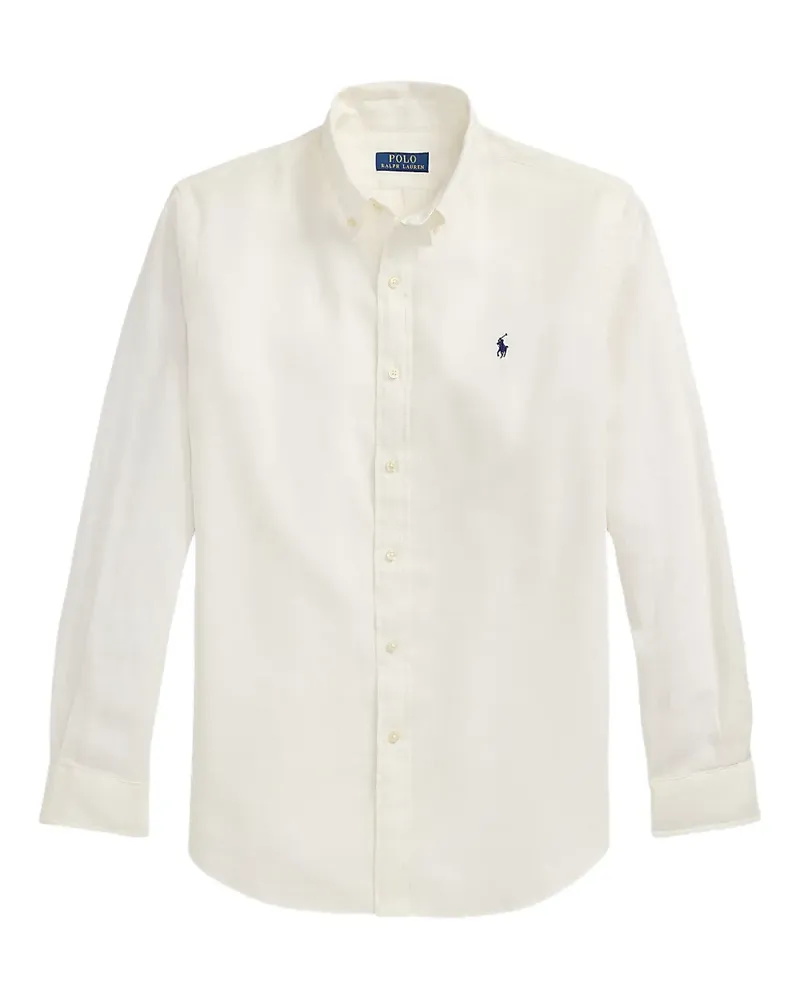 Ralph Lauren Hemd aus Popeline - Weiß Weiß