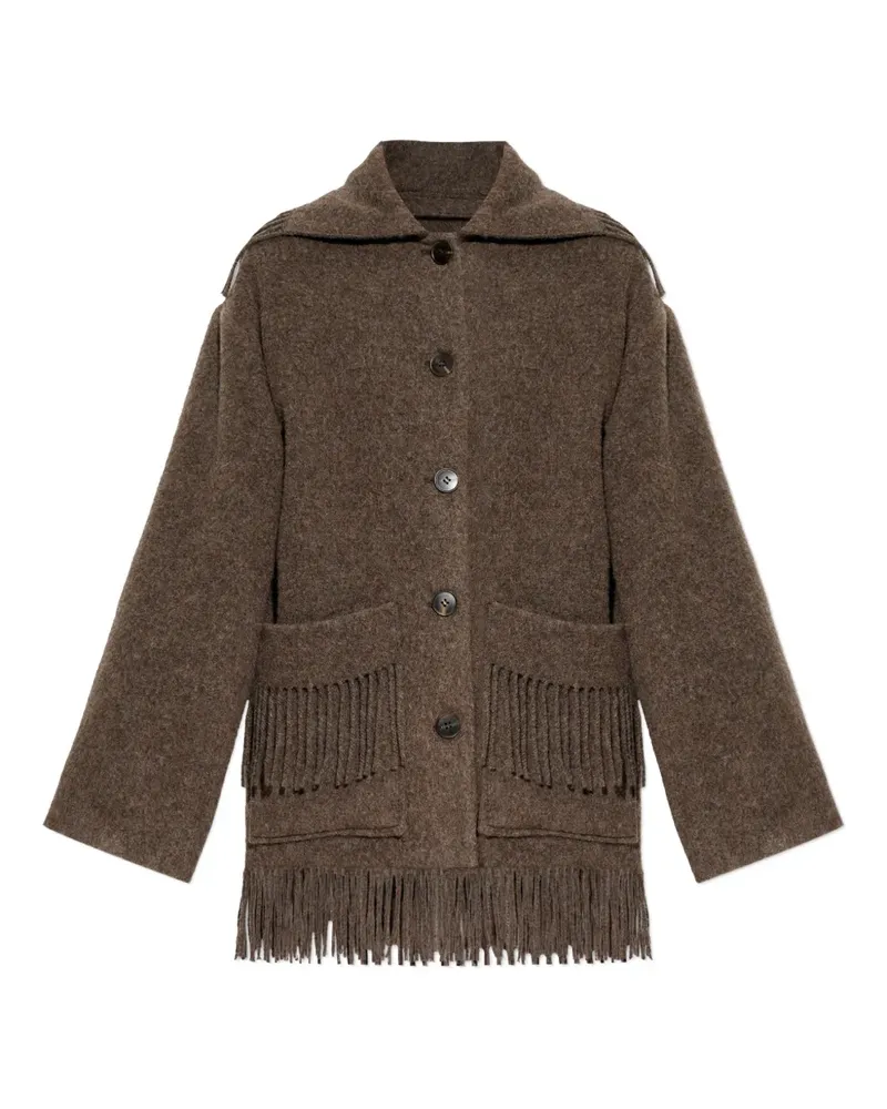 By Malene Birger Boloune Jacke - Braun Braun