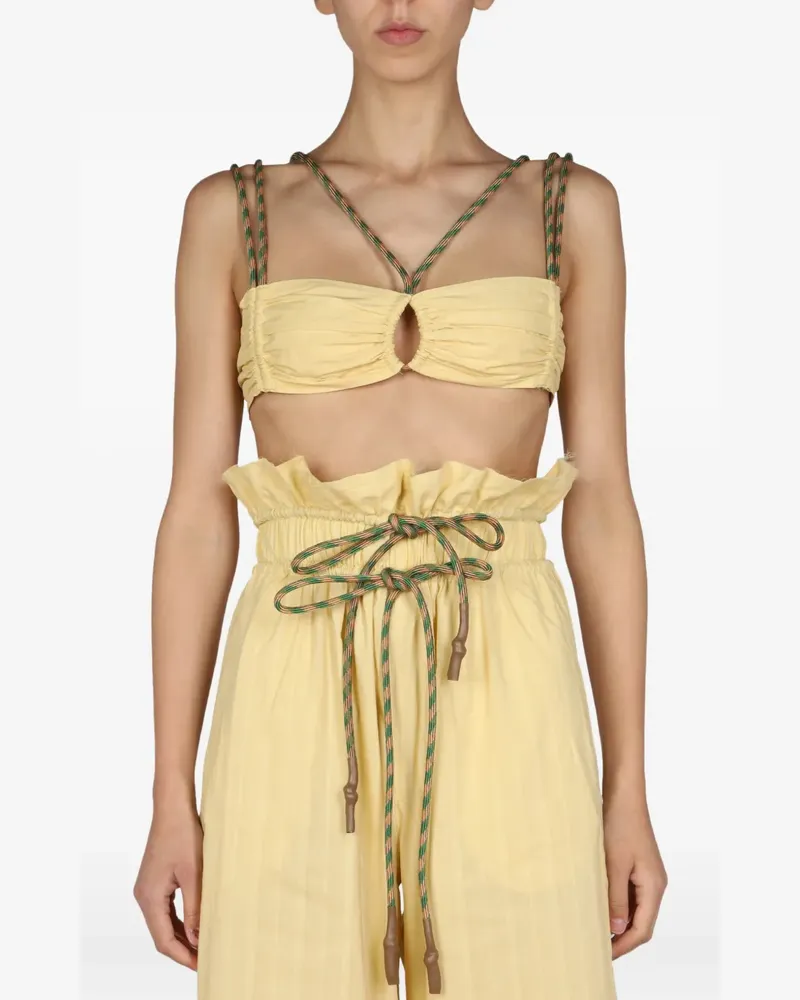 Miista Maria rope top - Gelb Gelb