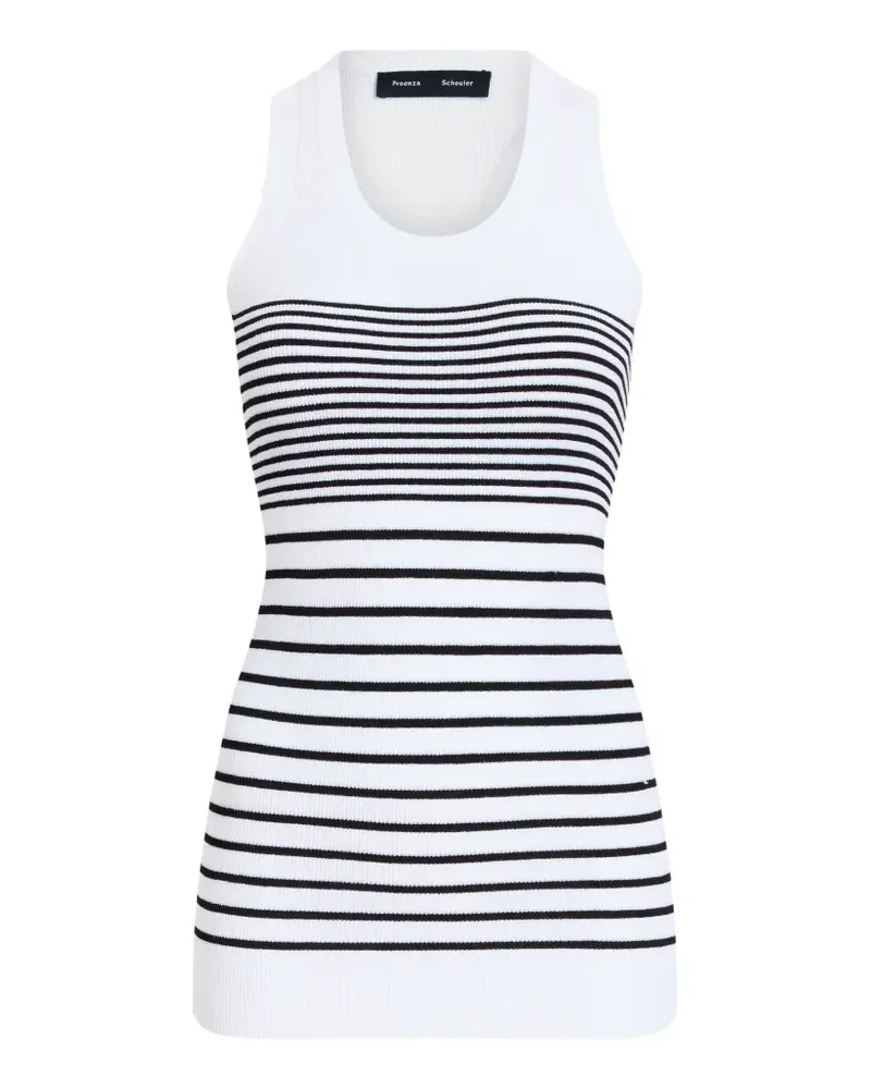 Proenza Schouler Roberts Oberteil - Weiß Weiß