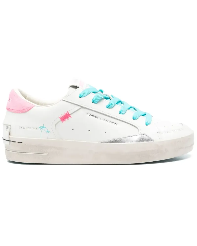 Crime SK8 Deluxe Sneakers - Weiß Weiß