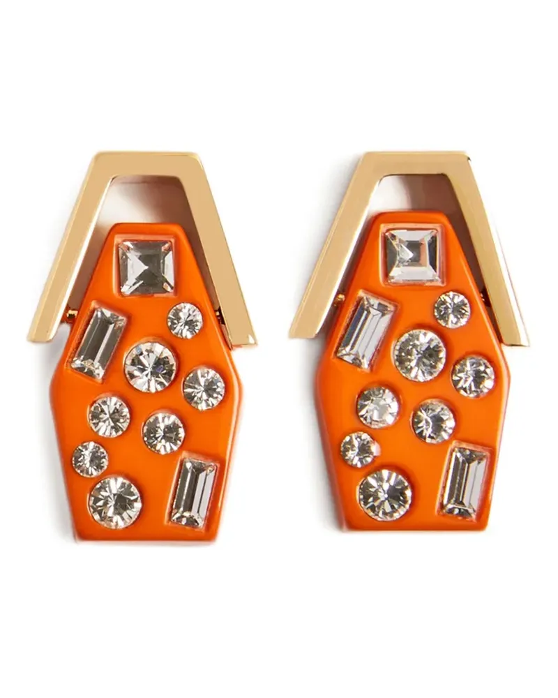 La DoubleJ Swinging Portal Ohrringe - Orange Orange