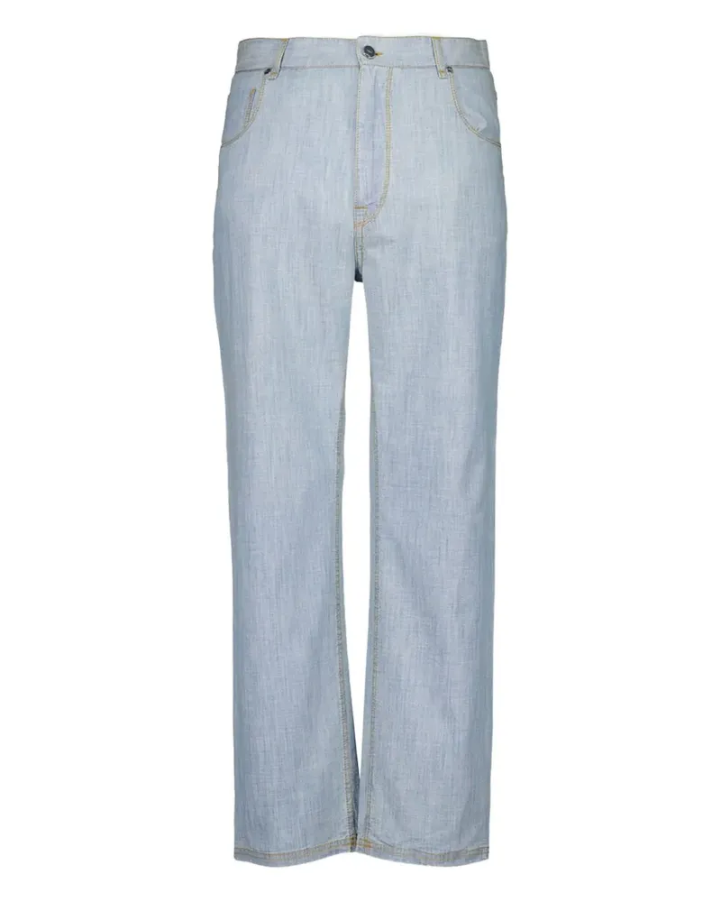 Fendi Chambray-Jeans im Five-Pocket-Design - Blau Blau
