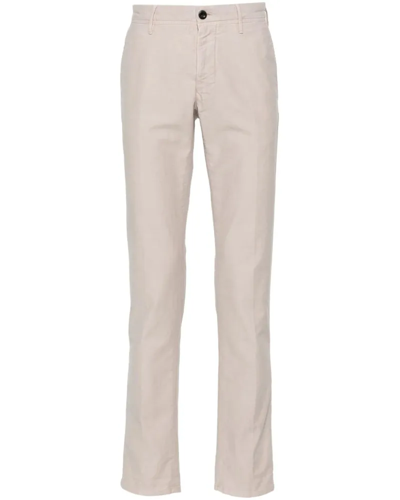 Incotex Schmale Hose - Nude Nude