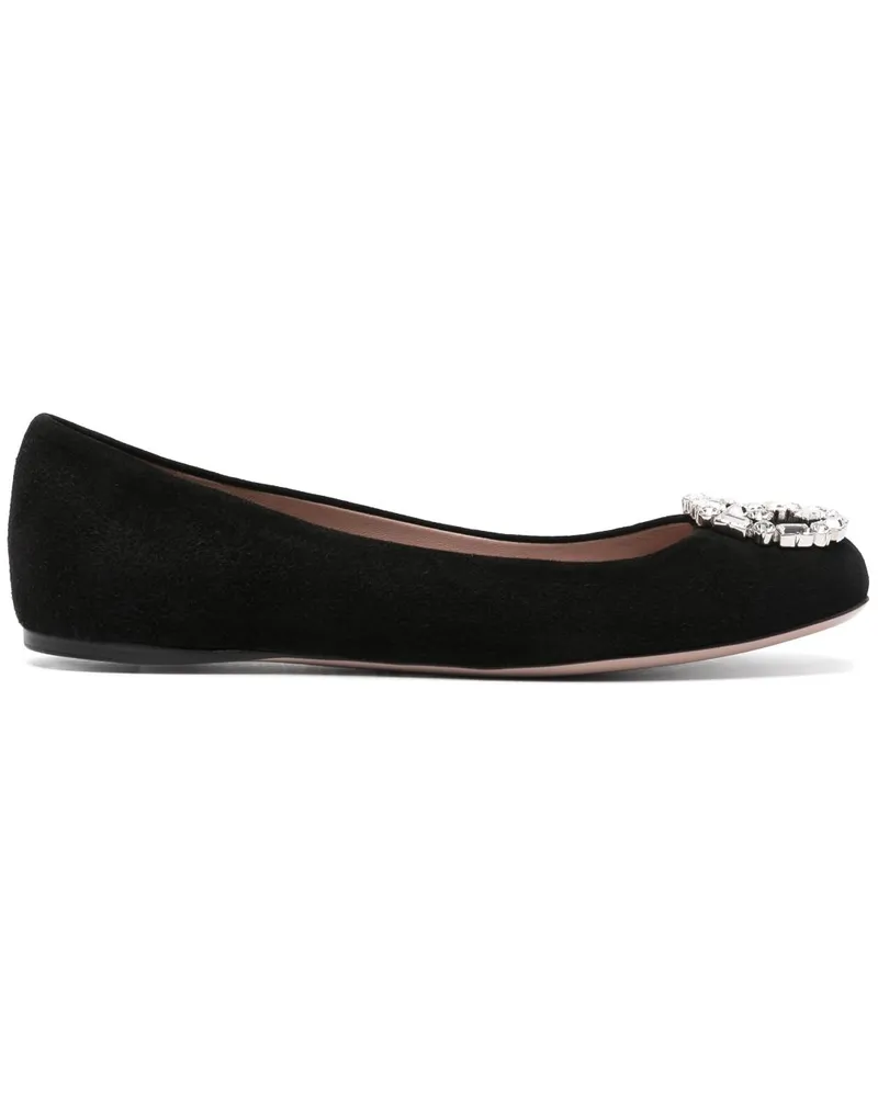 Gucci Ballerinas mit GG - Schwarz Schwarz