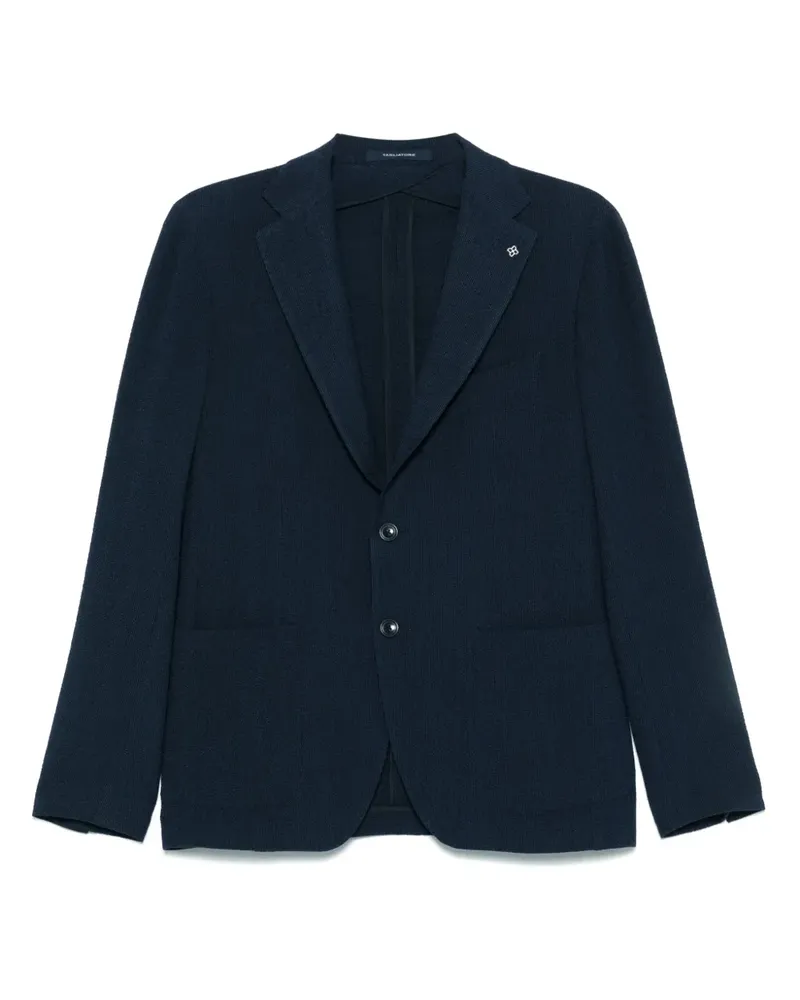 Tagliatore Strukturiertes Sakko - Blau Blau