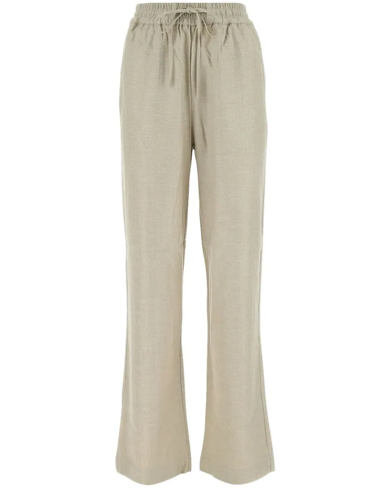 Co Straight-Leg-Hose mit Kordelzug - Nude Nude