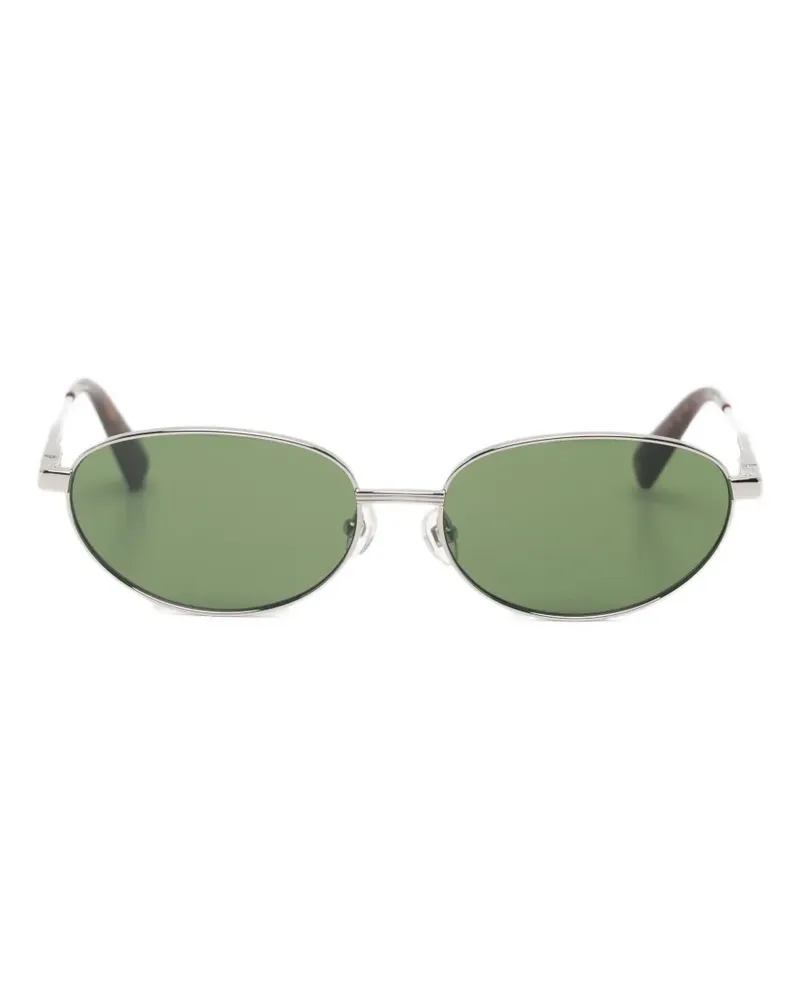 Jacquemus oval-frame sunglasses - Silber Silber