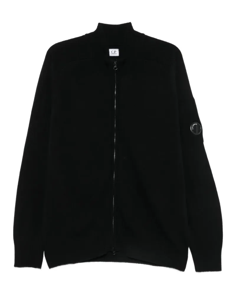 C.P. Company zip-up cardigan - Schwarz Schwarz