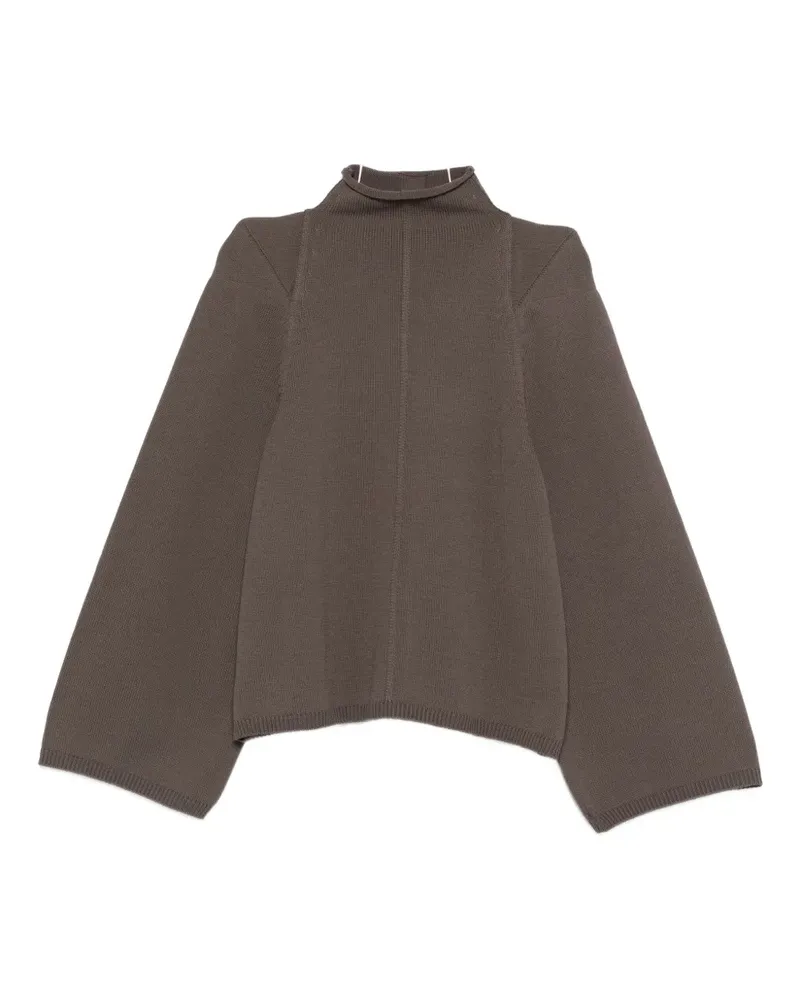Rick Owens Pullover mit Stehkragen - Braun Braun
