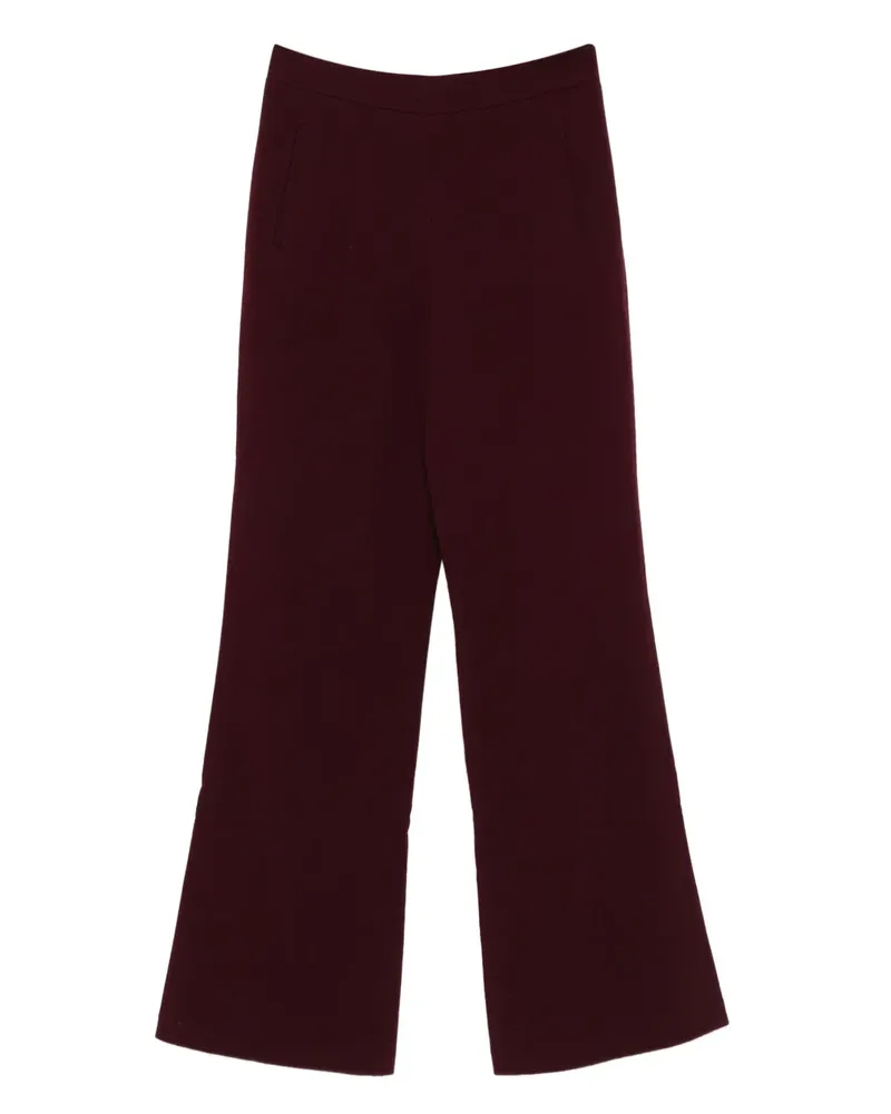 Roland Mouret Schlaghose mit Taschendetail - Rot Rot