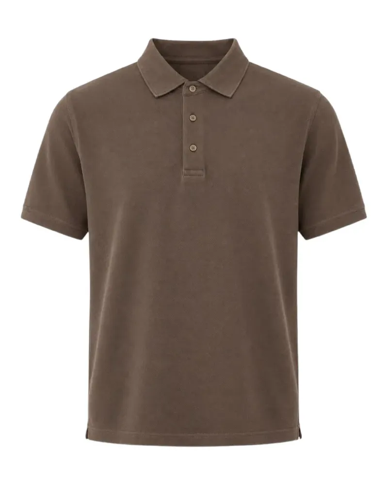 Diktat short-sleeve polo shirt - Braun Braun
