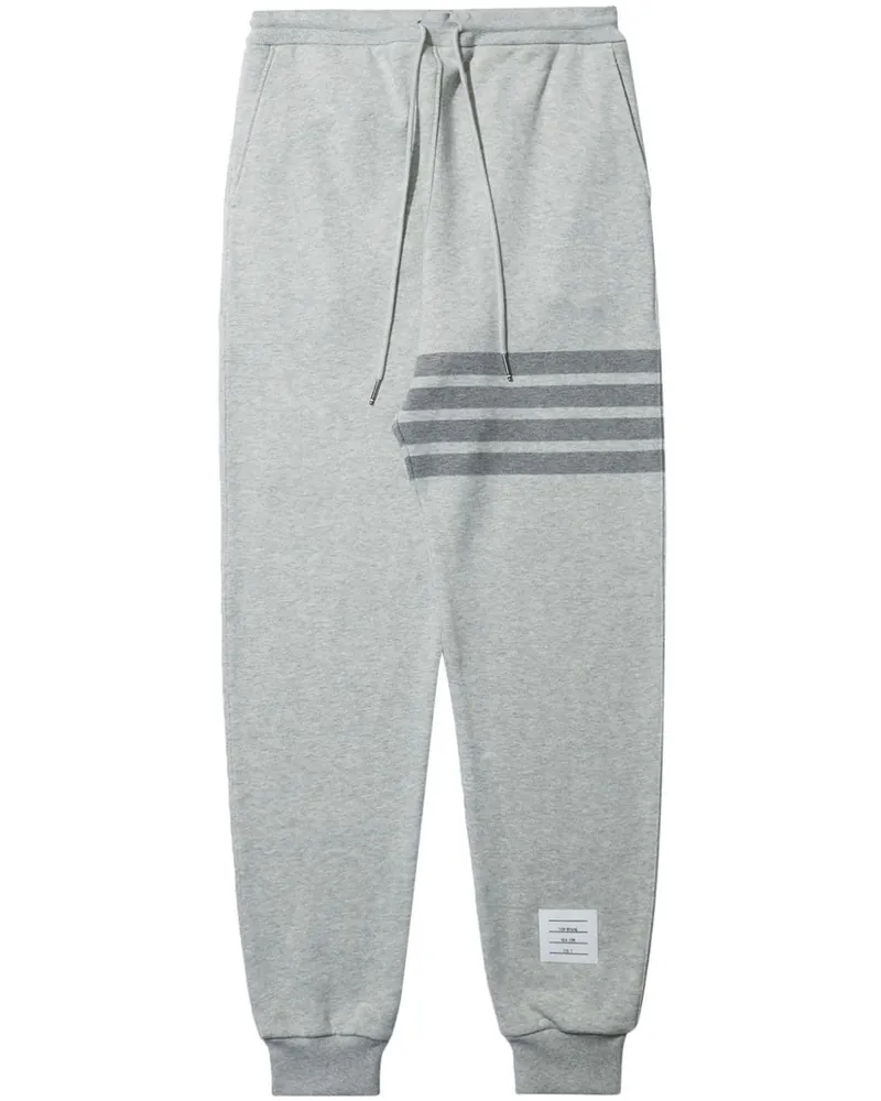 Thom Browne Jogginghose mit Logo-Streifen - Grau Grau