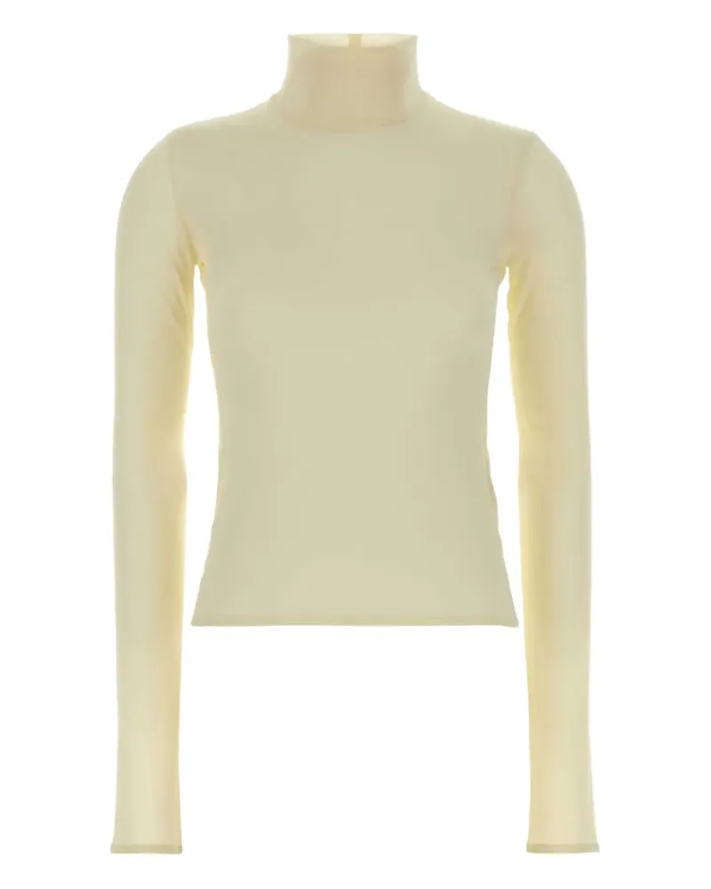 Jil Sander turtleneck long-sleeve top - Nude Nude