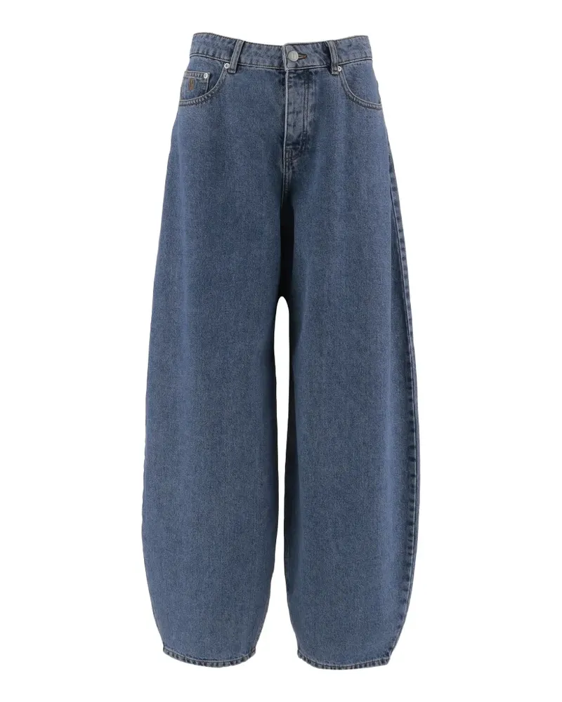 By Malene Birger button wide-leg jeans - Blau Blau