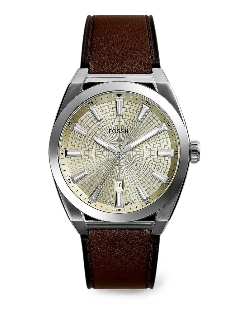 Fossil Everett 42mm watch - Gold Gold