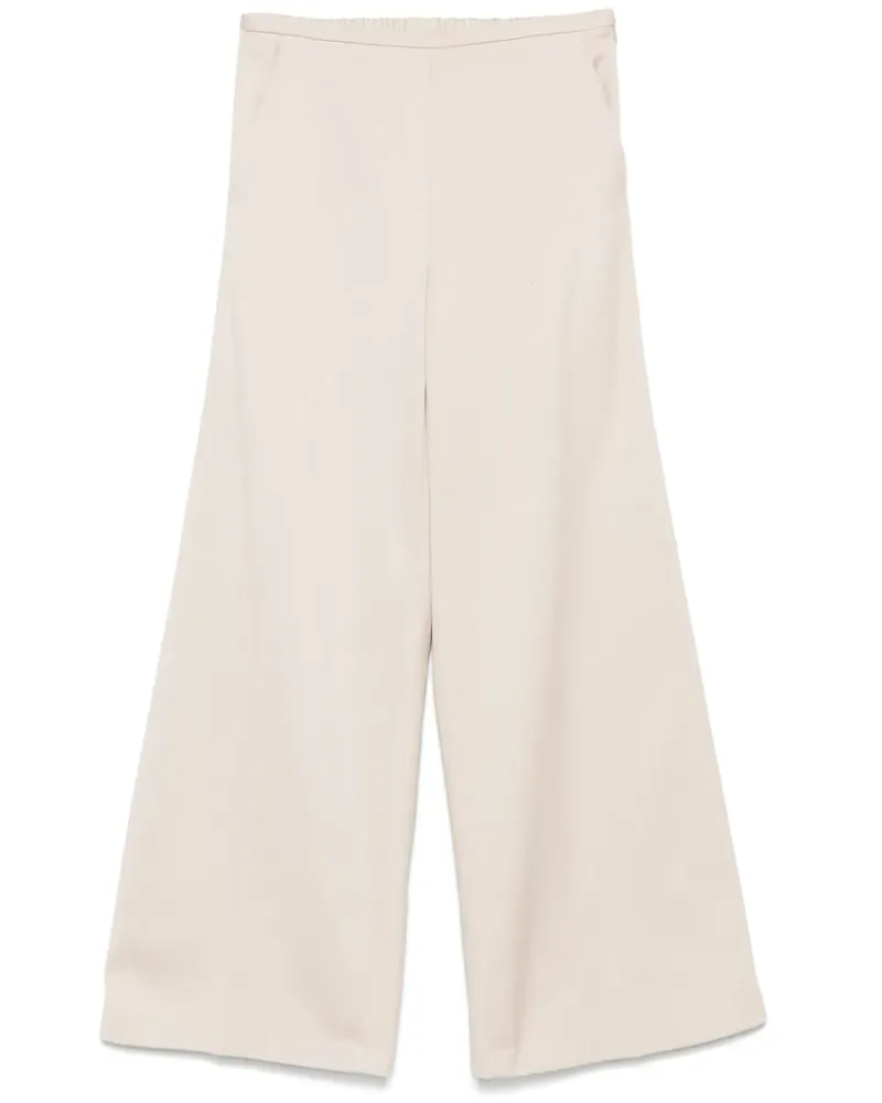 forte_forte Hose aus Baumwoll-Twill - Nude Nude