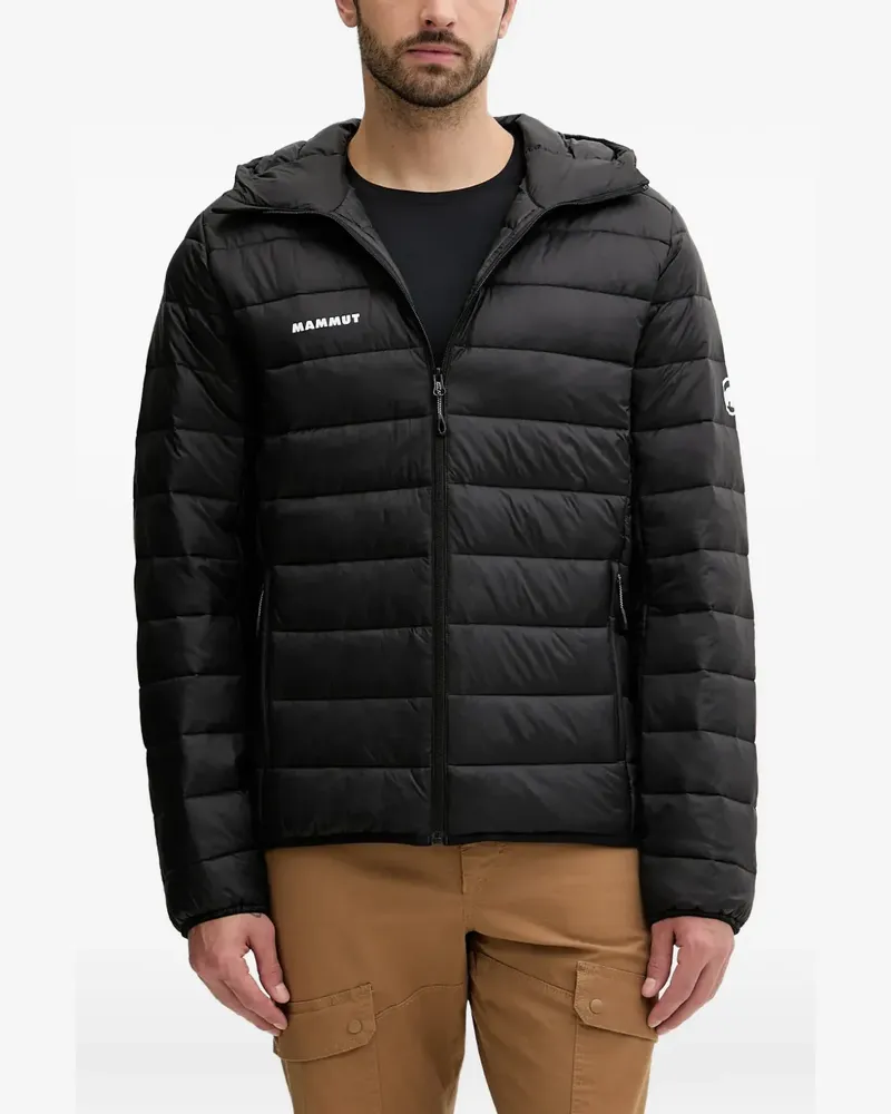 Mammut Crag IN zip-up hooded quilted jacket - Schwarz Schwarz