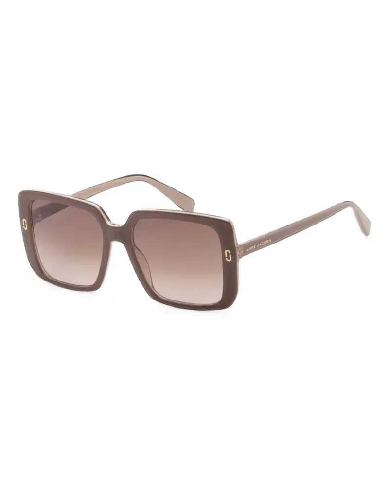 Marc Jacobs Runway square-frame sunglasses - Nude Nude