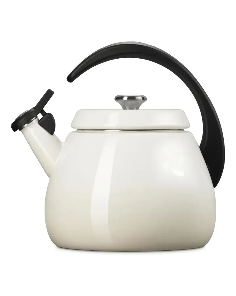 Le Creuset Cloche Wasserkocher mit Henkel (2,1l) - Weiß Weiß