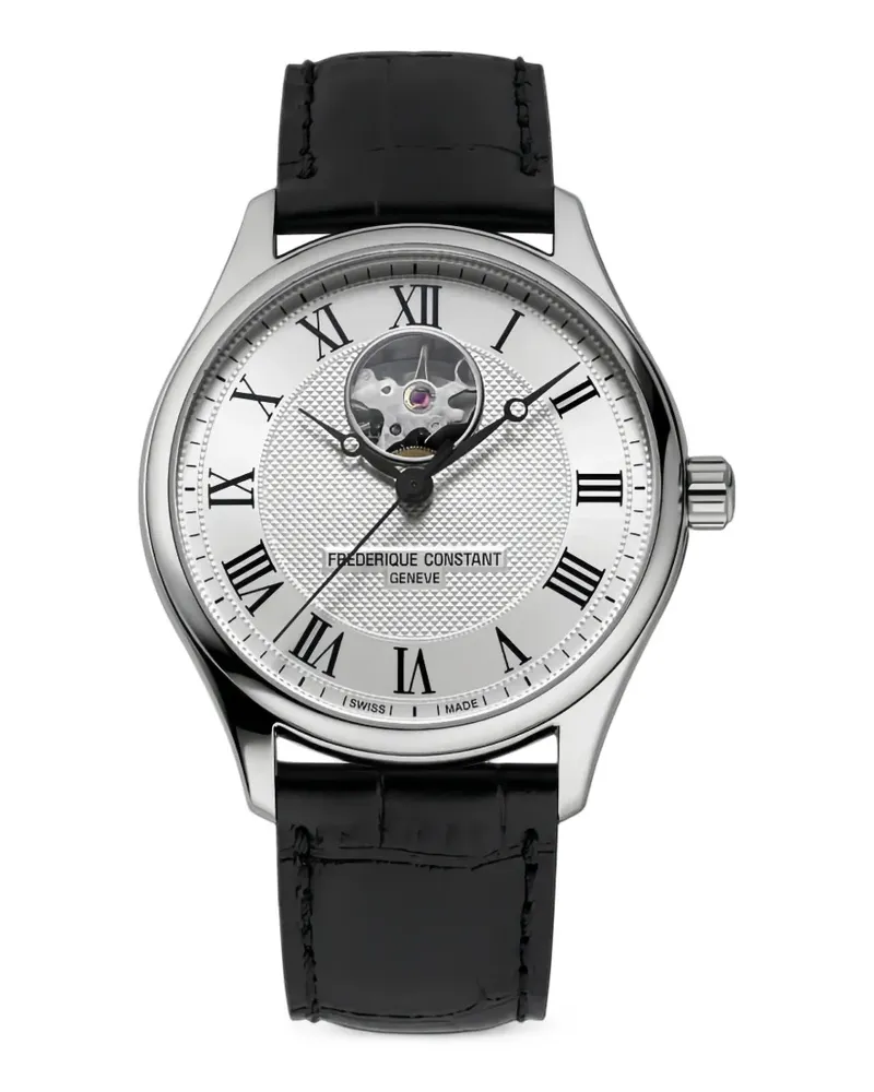 Frédérique Constant Heart Beat automatic 40mm watch - Silber Silber