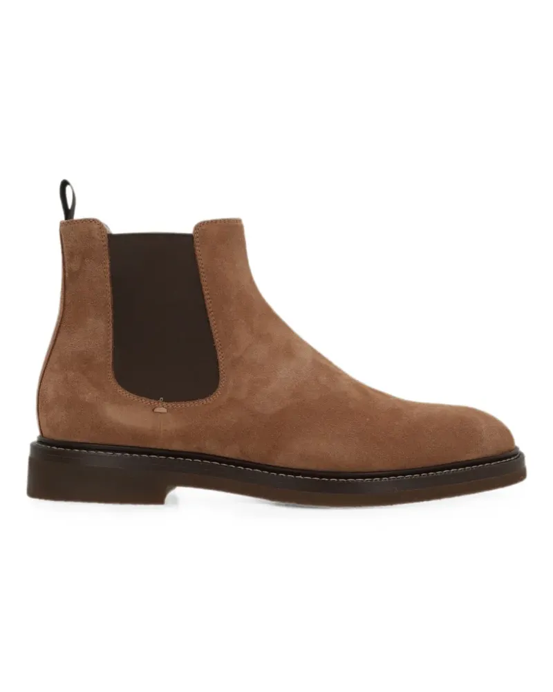 Brunello Cucinelli suede Chelsea boots - Braun Braun